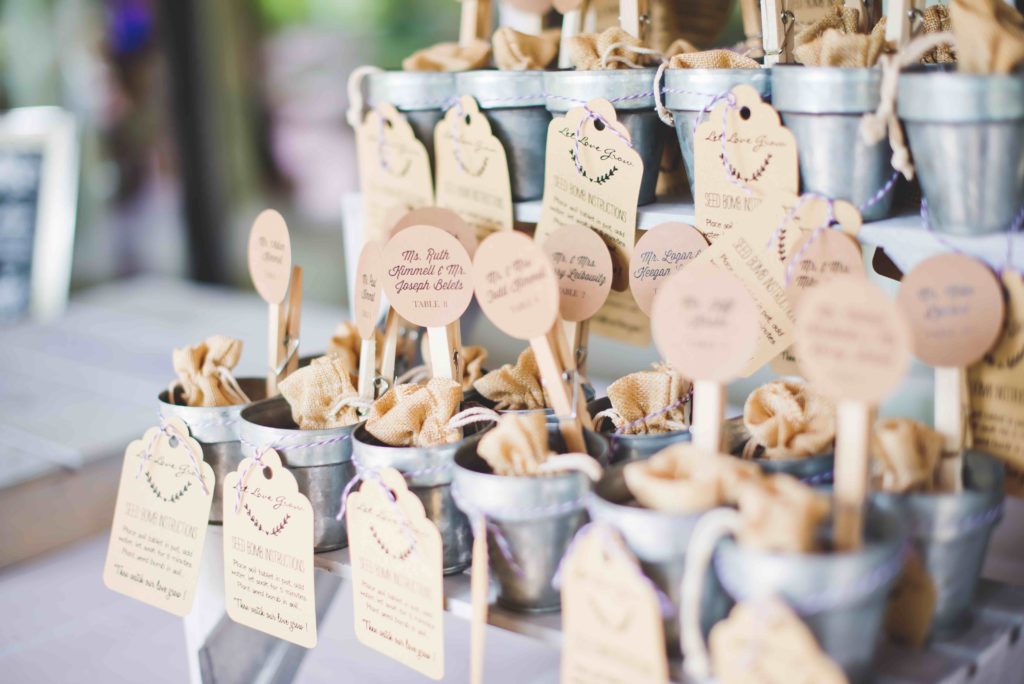 Escort Card Display